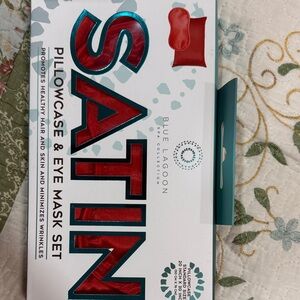 Satin Pillowcase & Eye Mask Set